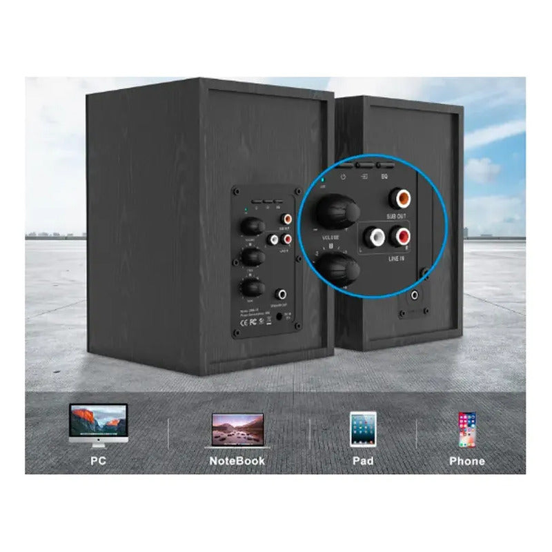 Bocinas Bluetooth Bestisan Sr02 Negro