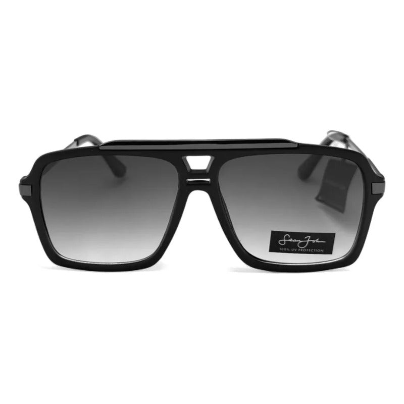 Sean John Sjs1000 Lentes De Sol Degradados Negro Sin Estuche Océano Negro
