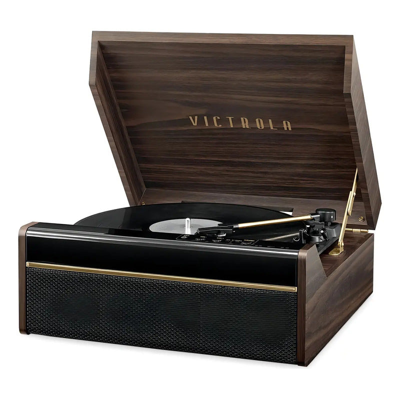 Tornamesa Bluetooth 3en 1 Victrola  Vta-320b Marrón Oscuro