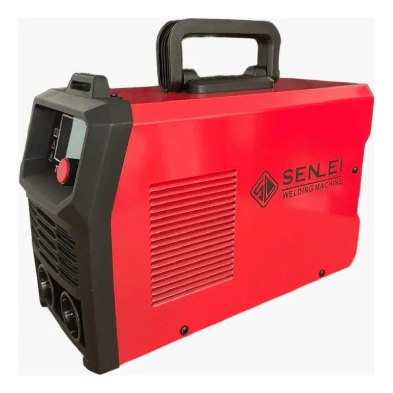 Soldadora Inversora 200a Bi Voltaje Senlei Rojo