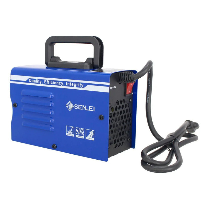 Soldadora Inversora 300 A Mma-300 Senlei Mini Azul