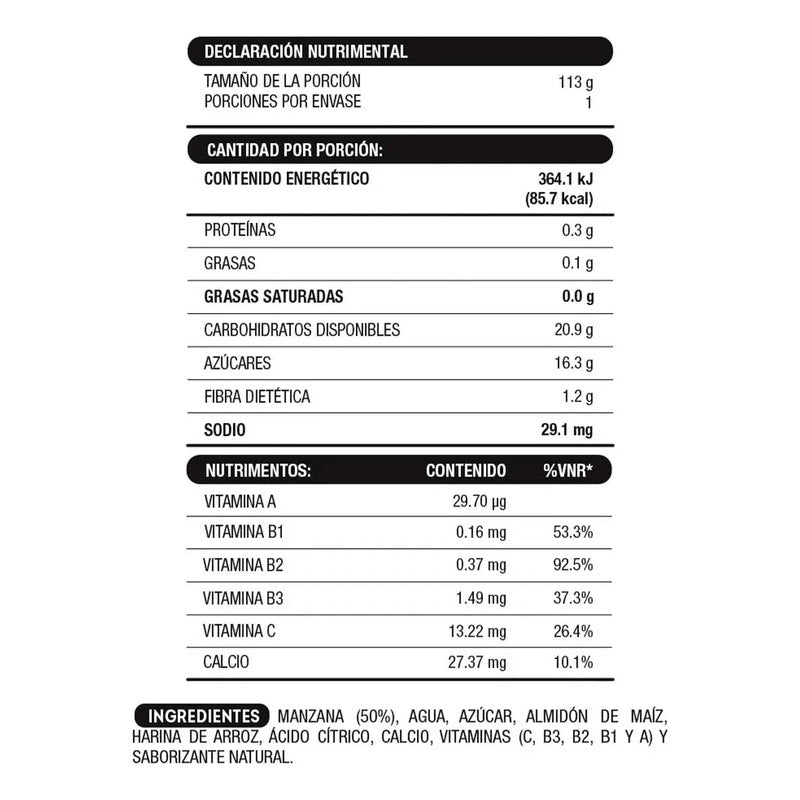 Papilla Para Bebé Heinz Manzana Frasco De 113g 12 Pack