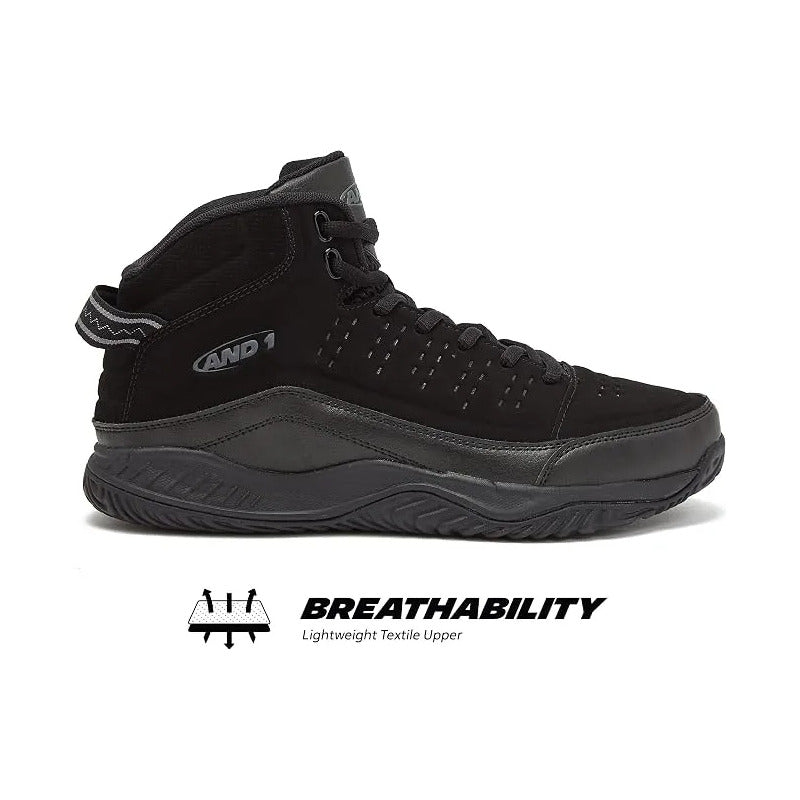 Tenis And1 Pulse 2.0 Negro Negro Lisa 9 Us