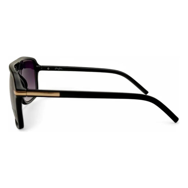 Lentes De Sol Sean John Mod Sjs1003 Sin Estuche Océano Negro Azul Oscuro