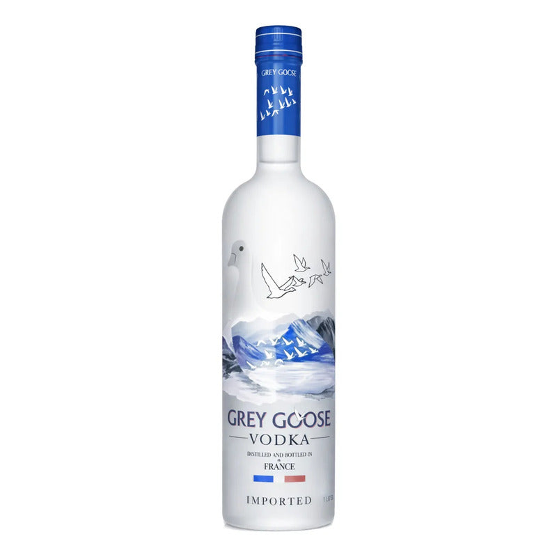 Botella De Vodka Grey Goose 1000ml + Jarra Agitador De Regal