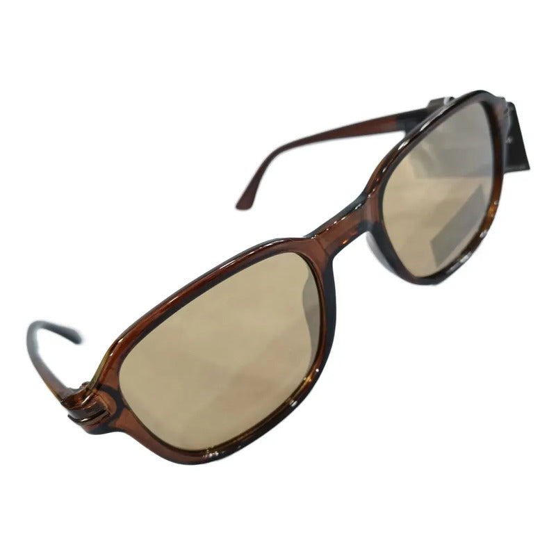 Gafas De Sol Sean John 100% Protección Uv-sin Estuche Océano Marrón Marrón Claro