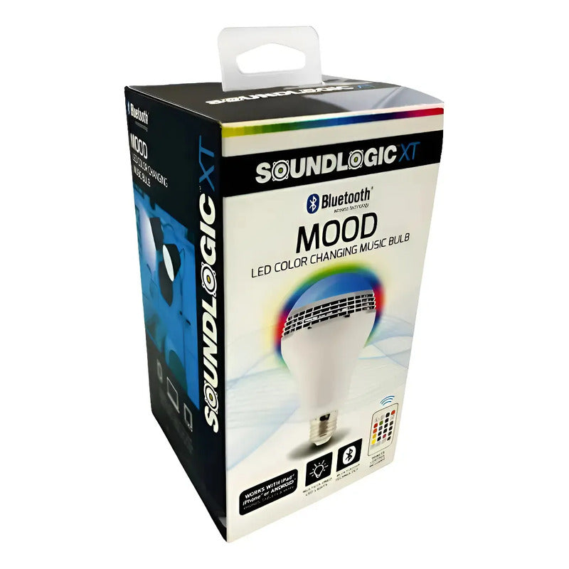 Focos Led Con Bocina Bluetooth Kit 6 Piezas Colores