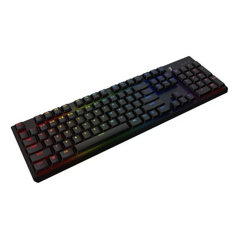 Teclado Mecánico Para Juegos Tesoro Ts-g11sfl (b) Bl Color Del Teclado Negro