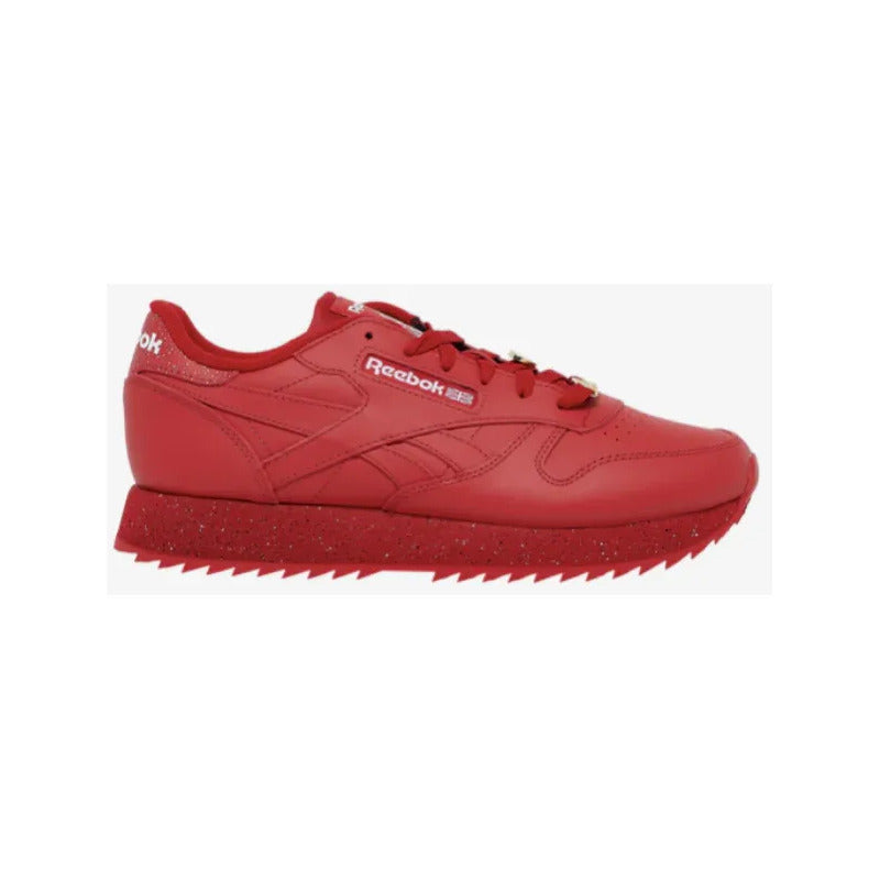 Tenis Reebok Classic Leather Ripple Rojo Lisa 26 Mx