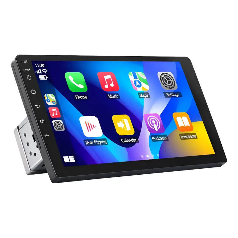 Autoestereo 1din Pantalla 9 Pulgadas Carplay Bluetooth Knup Negro