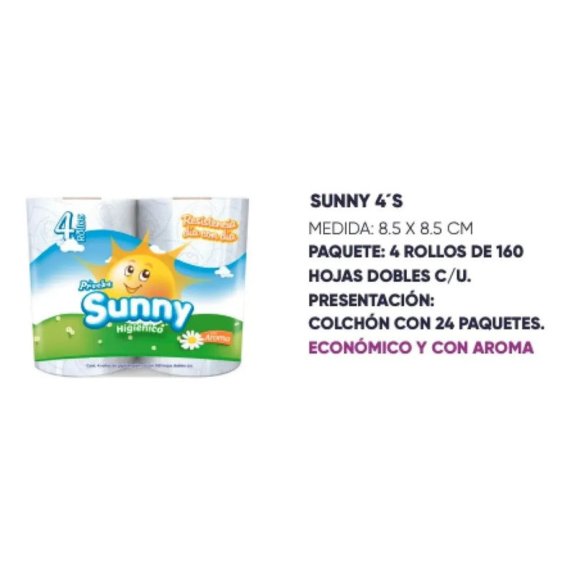 Papel Higienico Chedraui Clasico Doble Hoja 4 Rollos
