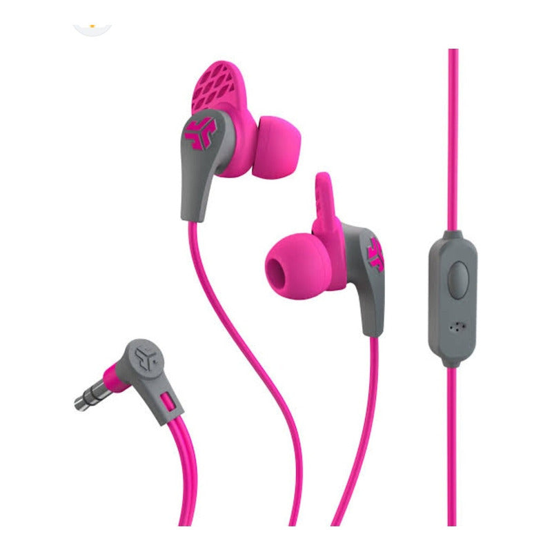 Audífonos Jbuds Pro Con Microfono Marca: Jlab Color Rosa