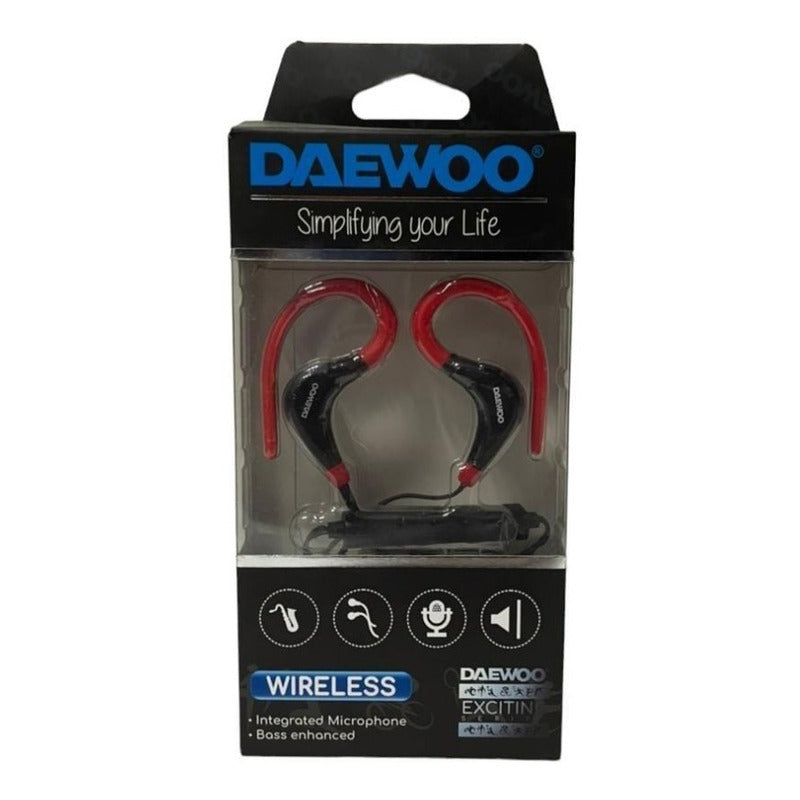 Audifonos Deportivos Alambricos Daewoo Manos Libres Daewoo