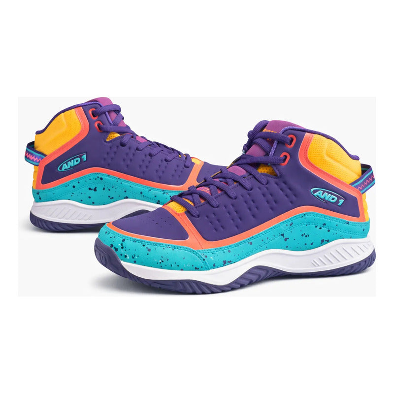 Tenis And1 Pulse 2.0 Tpr Purple/multi Purple/multi Lisa 8 Us
