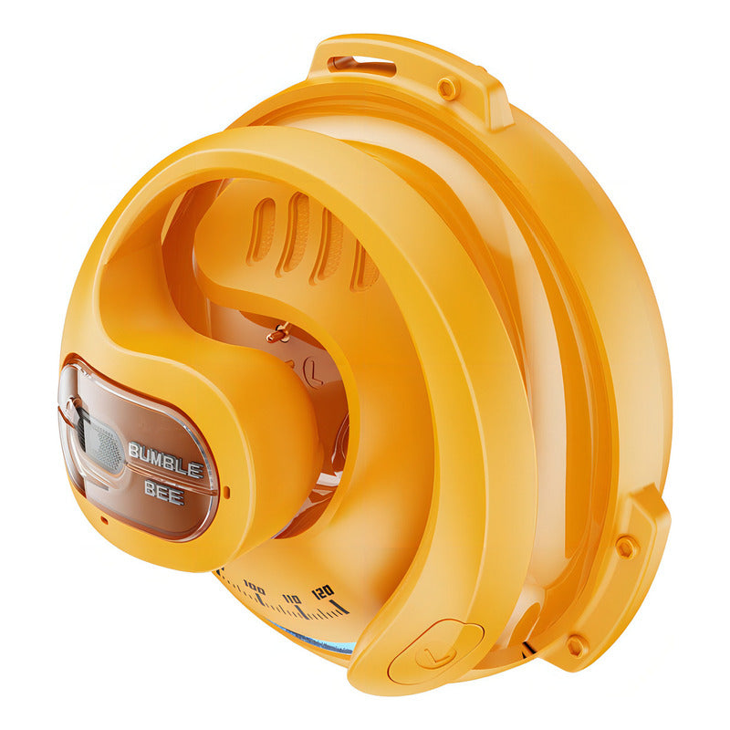 Auricular Bluetooth Inalámbrico Transformers Tf-t07 Color Amarillo