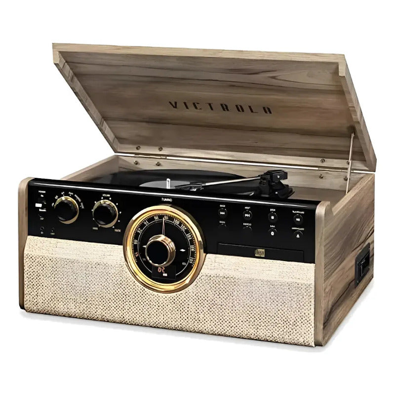 Minicomponente Con Tocadiscos Victrola Vta-270b Arena 40 W
