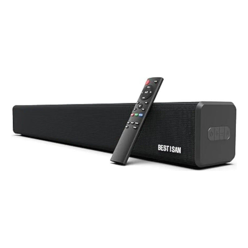 Barra De Sonido Bestisan, Altavoz De Barra De Sonido St08pro Negro 20 Khz