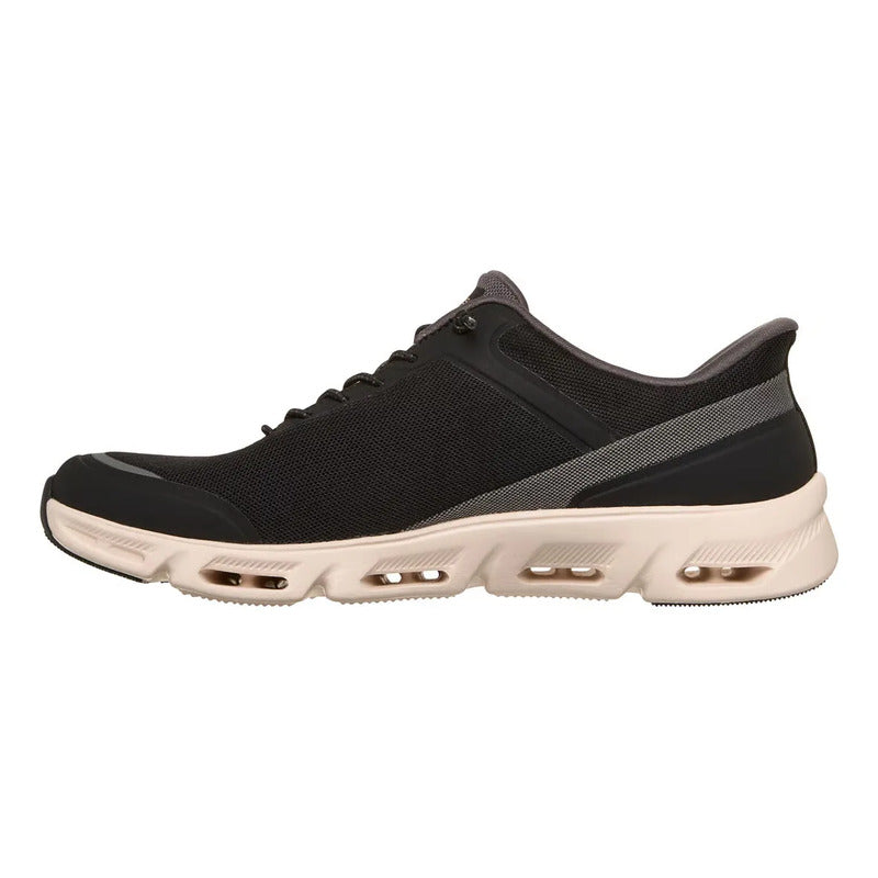 Tenis Skechers Slip-ins Glide-step Gratify Negro Lisa 6,0 Mx