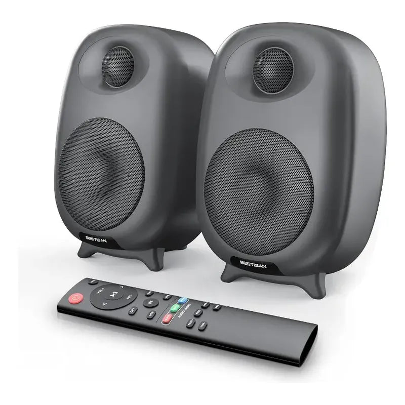 Bocina Bestisan Sr06 Portátil Con Sonido Potente Negro