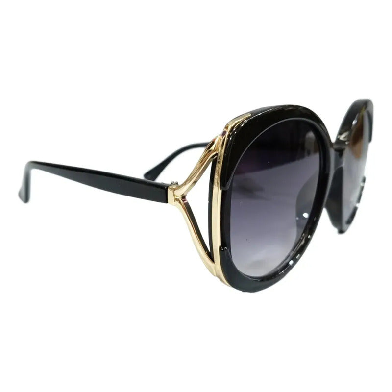 Gafas De Sol Sean John Sjs2032 Para Dama- Sin Estuche Océano Negro Gris Oscuro