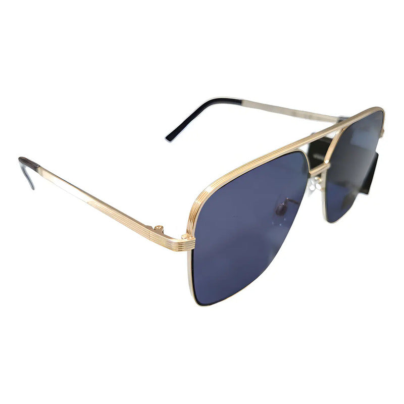 Gafas De Sol Sean John Polarizadas Protección Uv Metal Azul Dorado Océano Dorado/azul