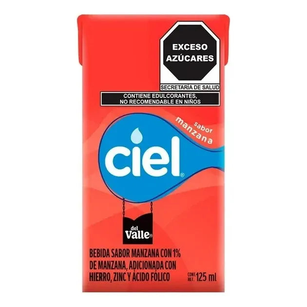 Jugo De Manzana Ciel Mini 125ml 8 Piezas