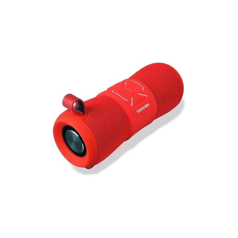 Parlante Portátil Bluetooth Toshiba Wsp200 Sumergible Color Rojo