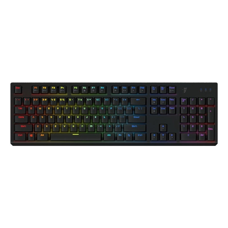 Teclado Mecánico Para Juegos Tesoro Ts-g11sfl (b) Bl Color Del Teclado Negro