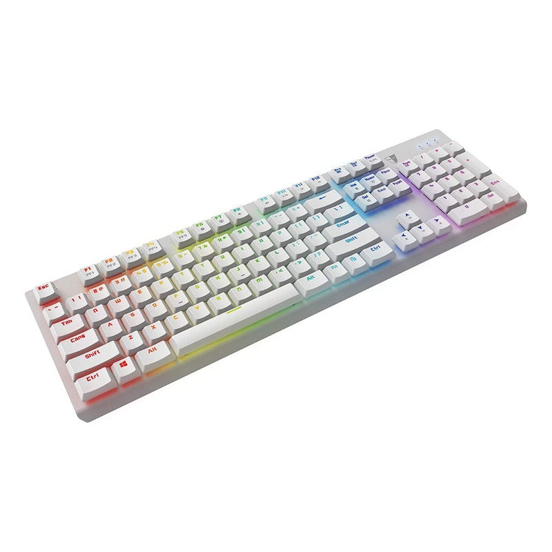 Teclado Mecánico Blanco Para Juegos Ts-g11sfl W (rd)