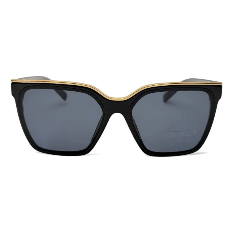 Lentes De Sol Sean John Sjs2036 Sin Estuche Océano Negro Gris Oscuro