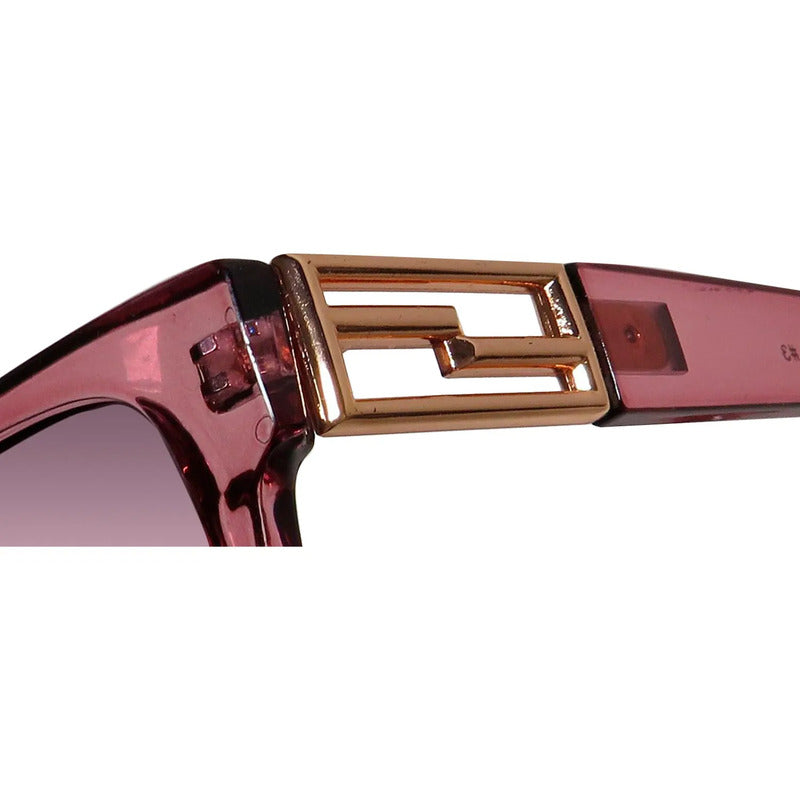 Lentes De Sol Sean John Sjs2010 Unisex Sin Estuche Océano Coral Coral Claro