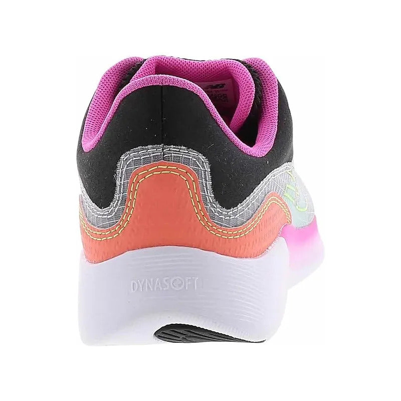 Tenis Para Correr New Balance Dynasoft Breaza V1 Gris Con Azul Y Rosa Lisa 7 Us