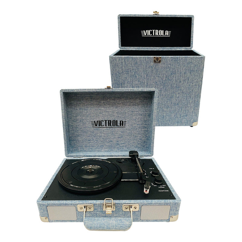 Tornamesa Con Estuche P/discos Victrola Vsc-52bt