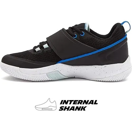 Tenis And1 Gamma 3.0 Ss Negro Con Azul Negro Lisa 10.5 Us