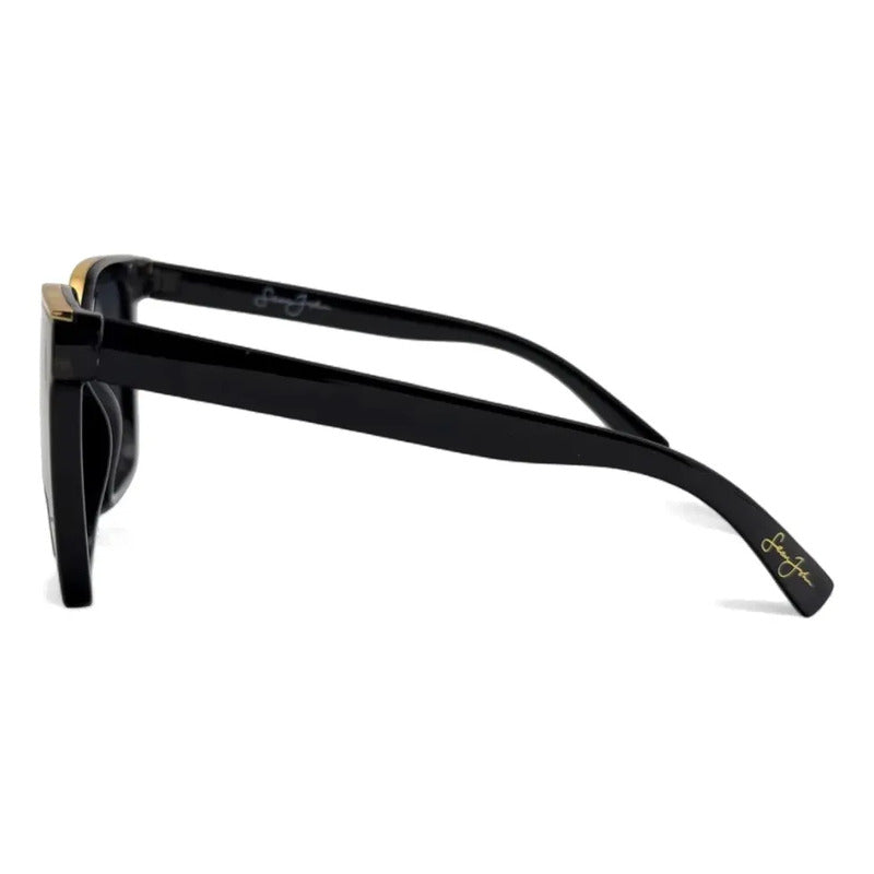 Lentes De Sol Sean John Sjs2036 Sin Estuche Océano Negro Gris Oscuro