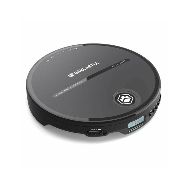 Oakcastle Reproductor De Cd Portátil Cd10, Funciona Con Pila